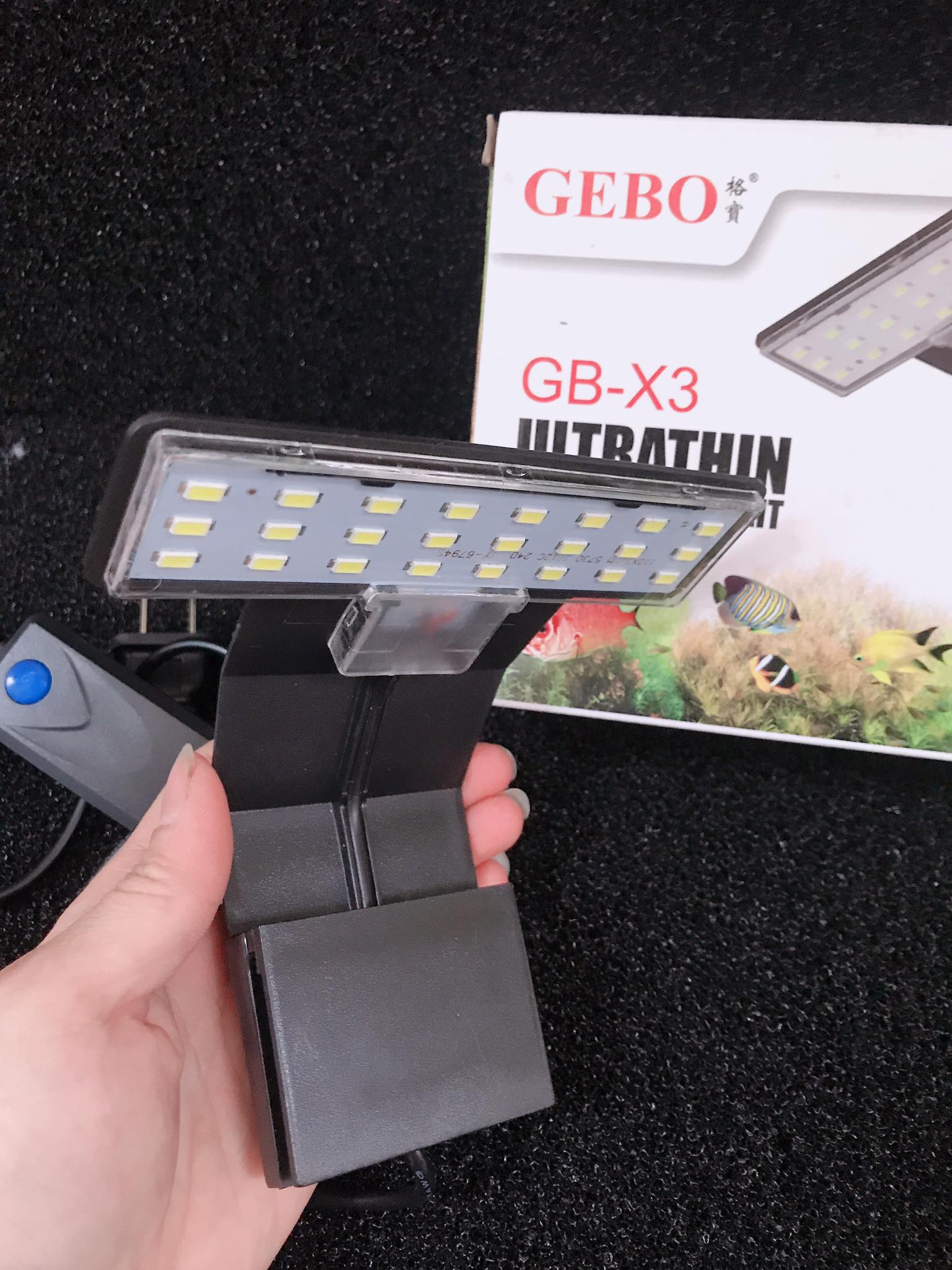 Đèn led kẹp Gebo GB-X3 Ultrathin Led Clamping Light